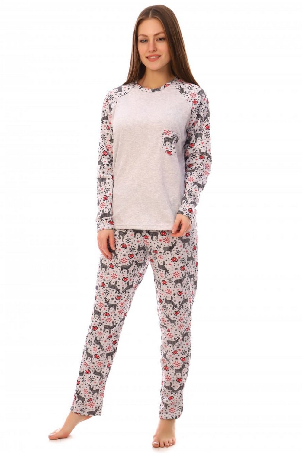Фото товара 20515, пижама с длинным рукавом